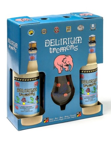 Pack Delirium Tremens 2 Botellas + Copa