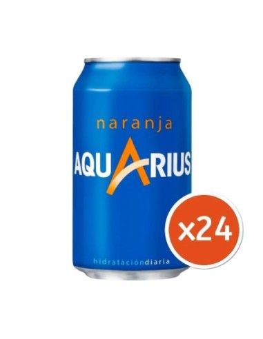 Aquarius Naranja 24 latas
