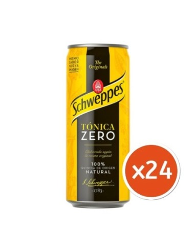 Schweppes Tónica Zero 24 latas