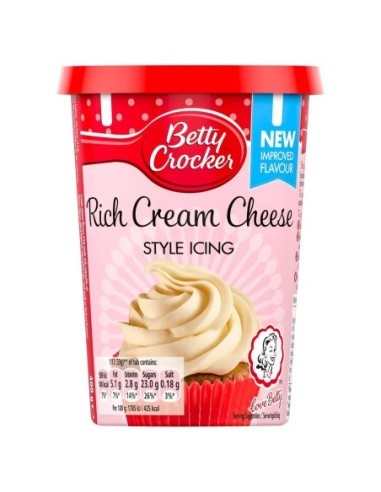 Rich Cream Cheese Cobertura para Tarta Betty Crocker